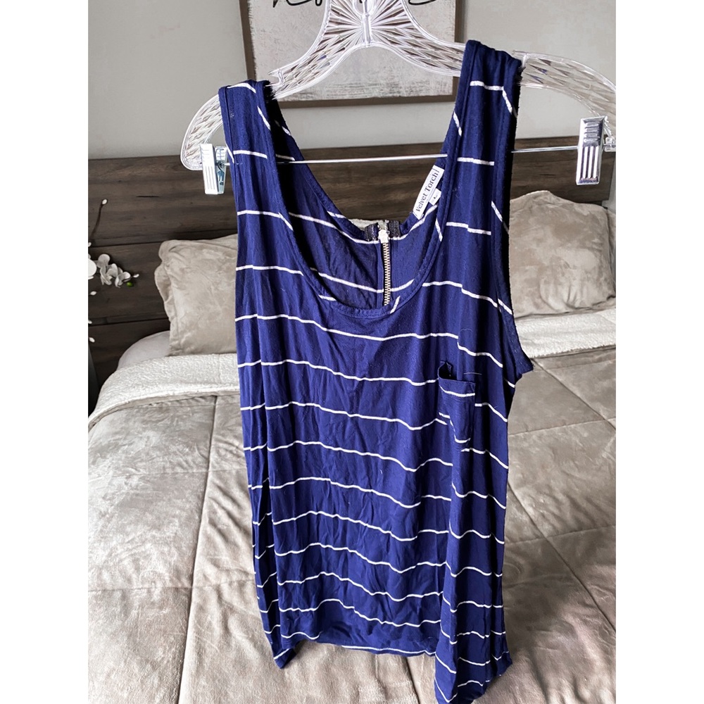 Striped Long Tank Top